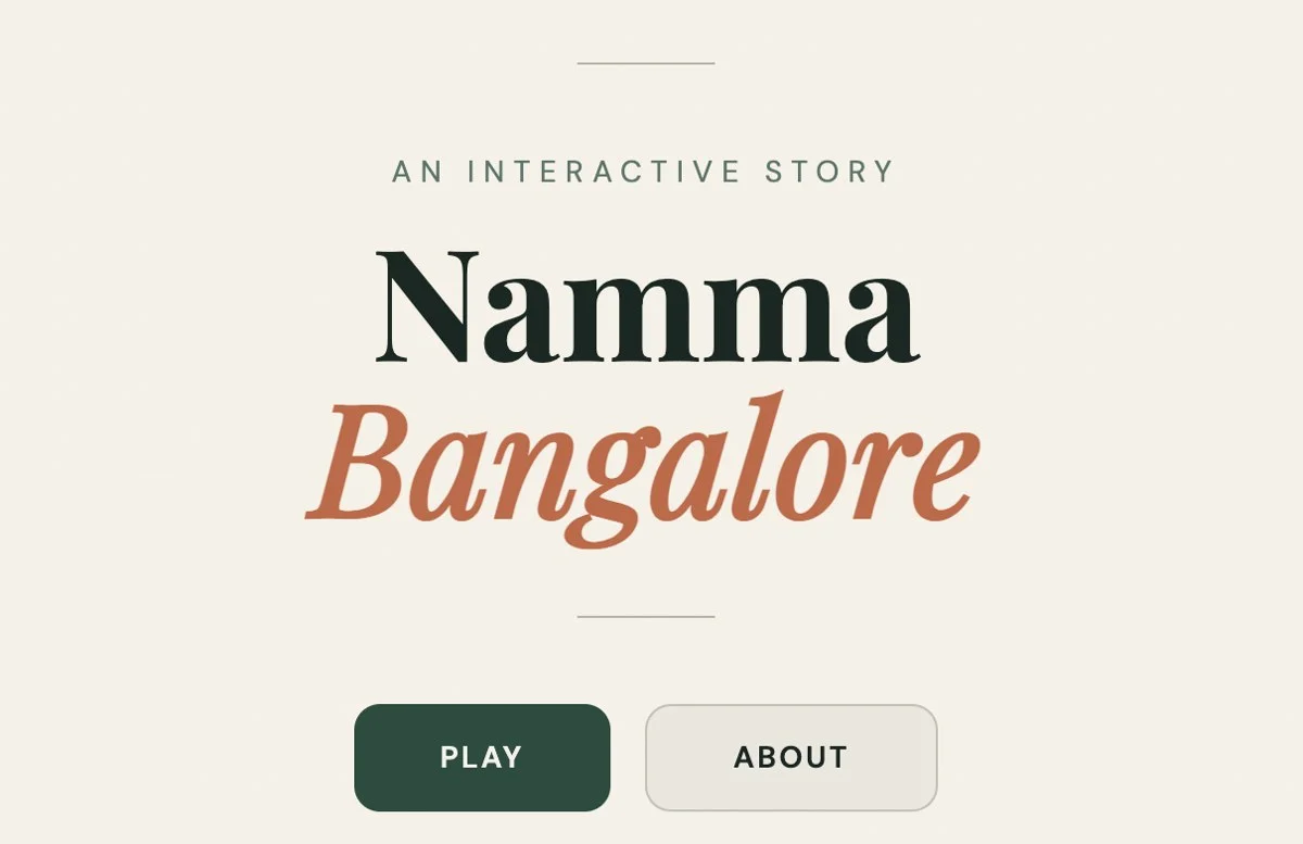 Cover of Namma Bangalore